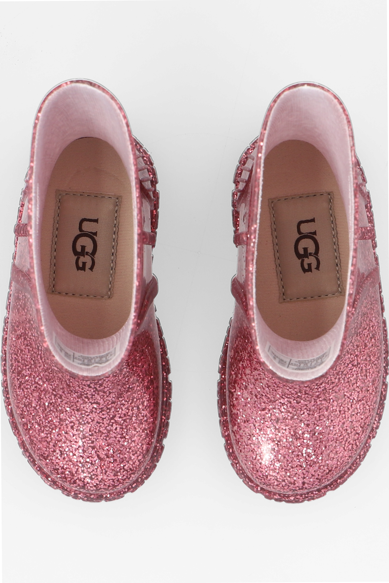 Pink 'Drizlita' glittery rain boots UGG Kids - Vitkac GB